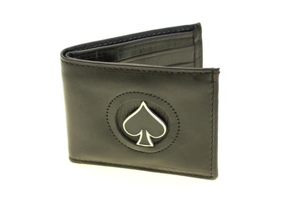 mens top grain leather wallet